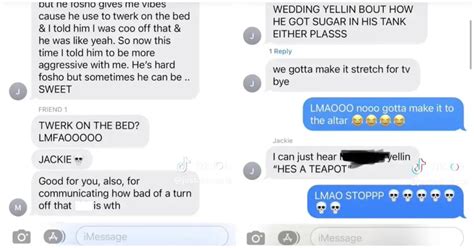 text messages jackie and marshall|Jackie Texts ‘Love Is Blind’ Season 4, Leaked。